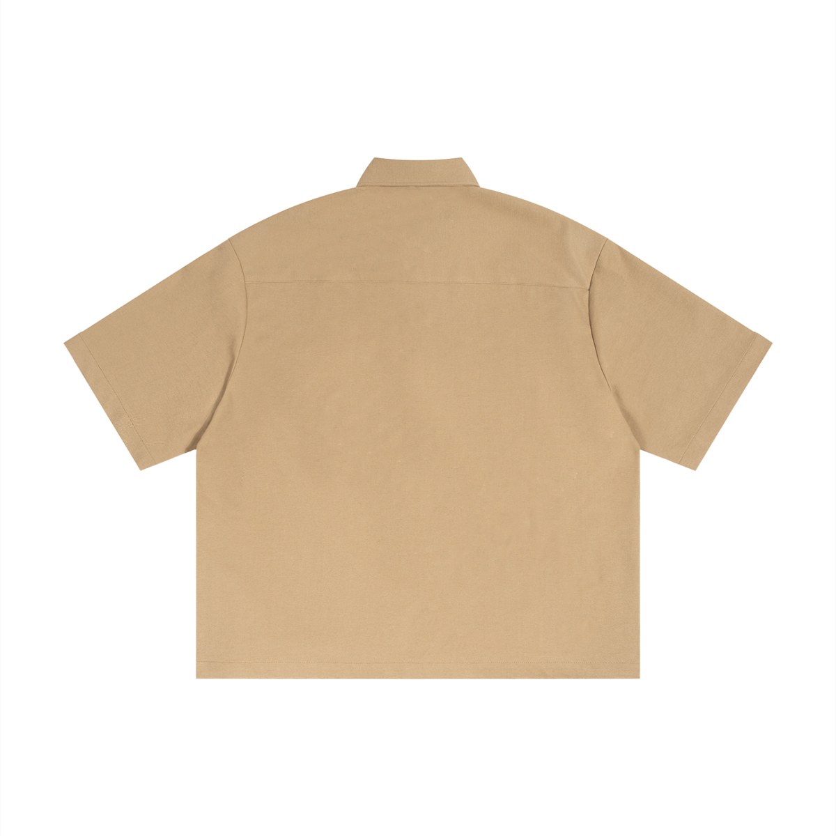 Brooklyn Republic essentials™ Boxy Heavyweight Short Sleeve Button-Up