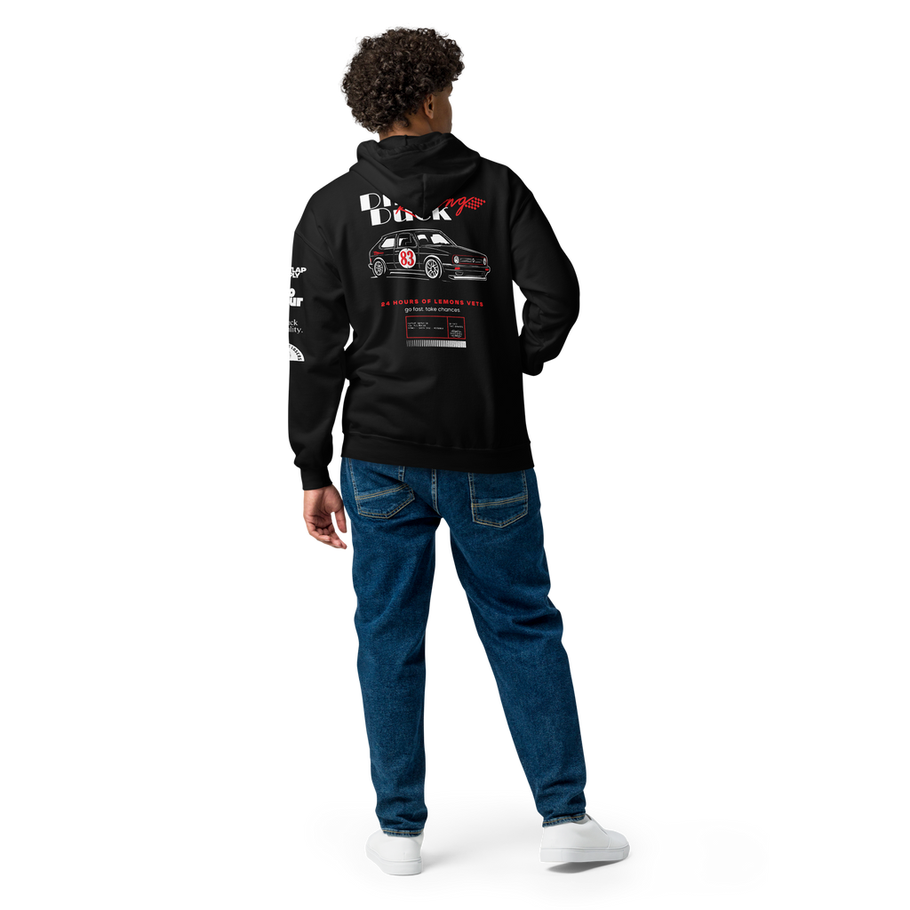 Dirty Duck Racing - Heavyweight Zip Hoodie